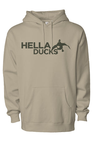 Hella Ducks Heavyweight Hoodie