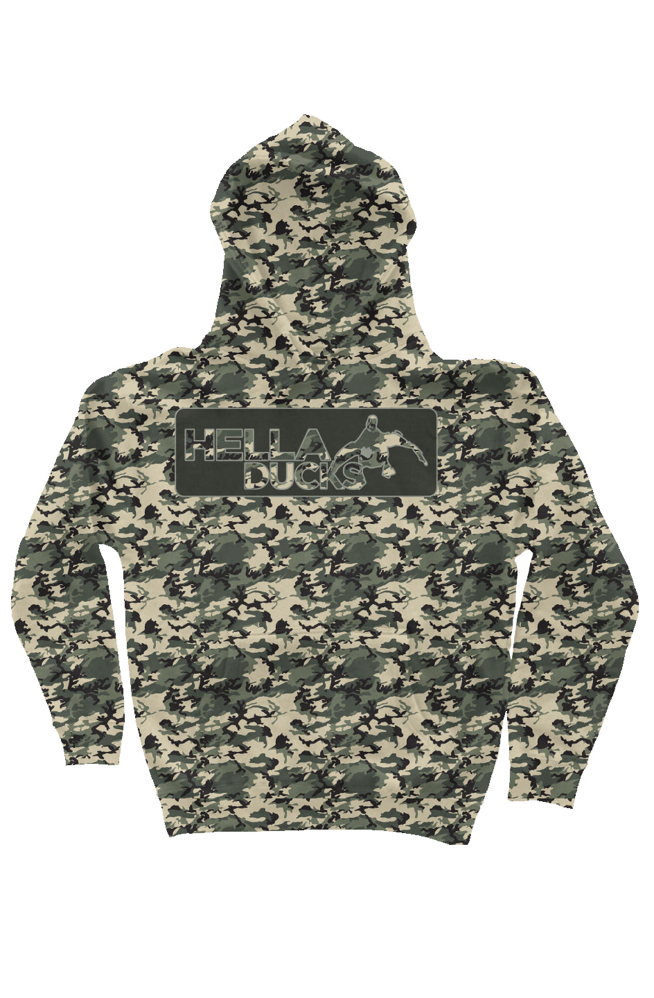 Heavyweight Camo Hoodie