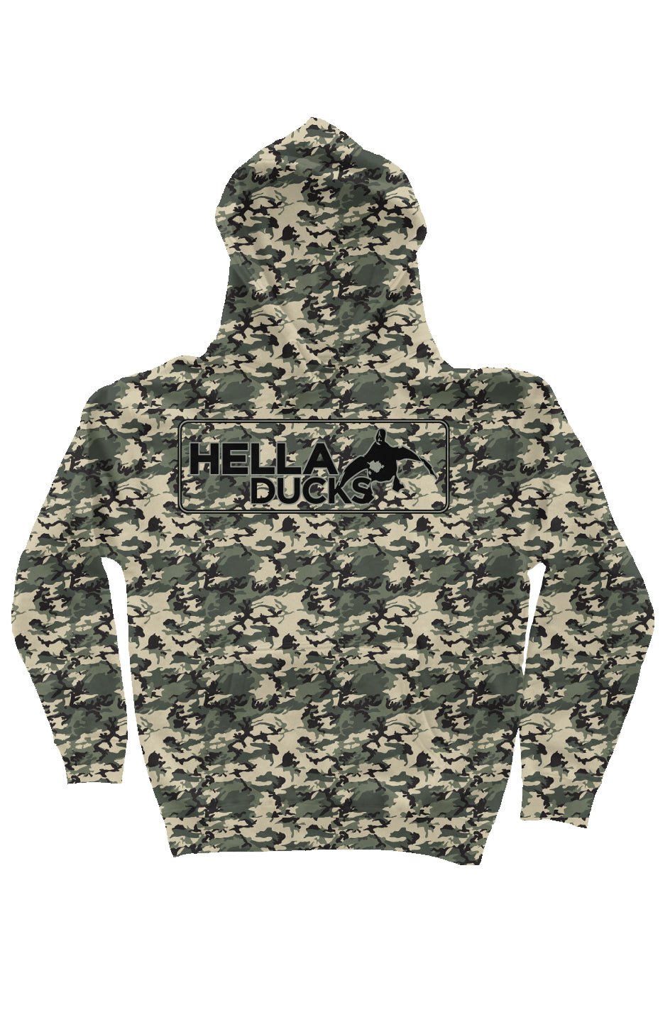 Heavyweight Camo Hoodie