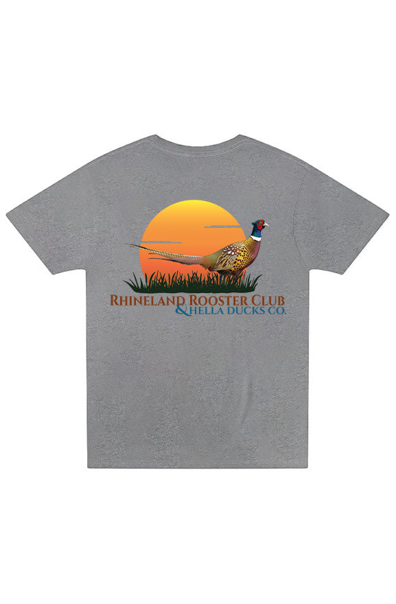 Rhineland Rooster Club - Mens Premium Pocket T Shi