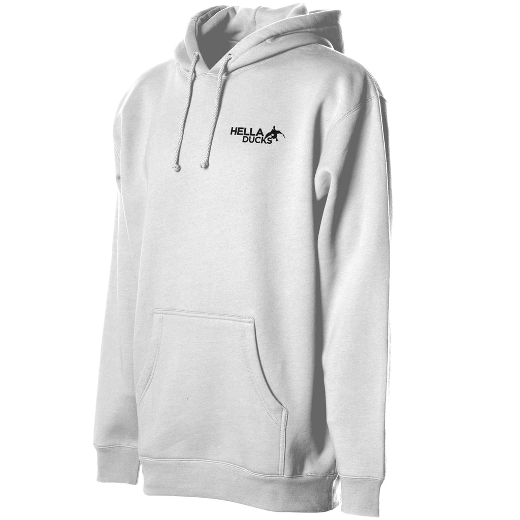 Heavyweight Pullover Hoodie - Snow Ducks