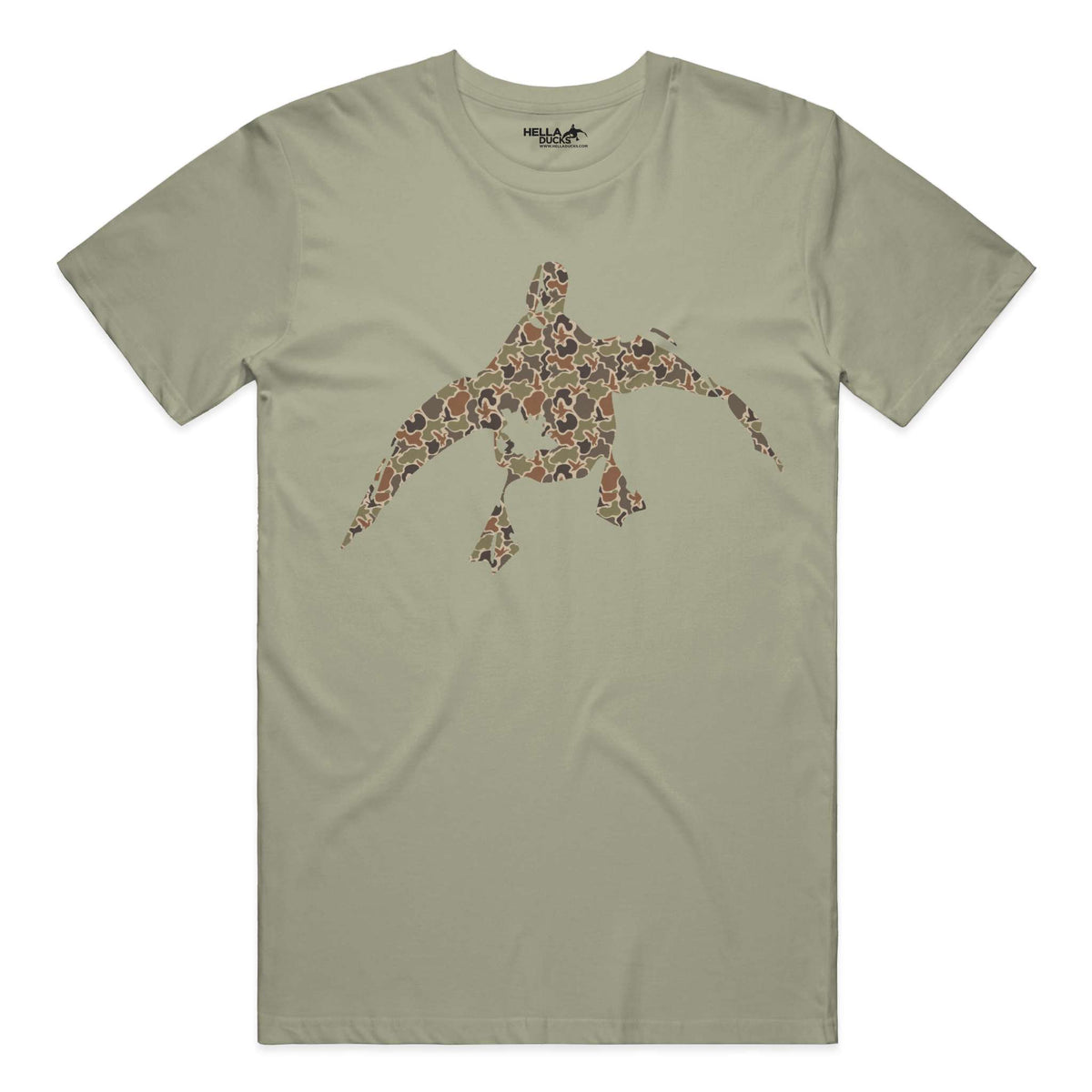 Perfect Cotton Lifestyle Tshirt Camo Duck 2026