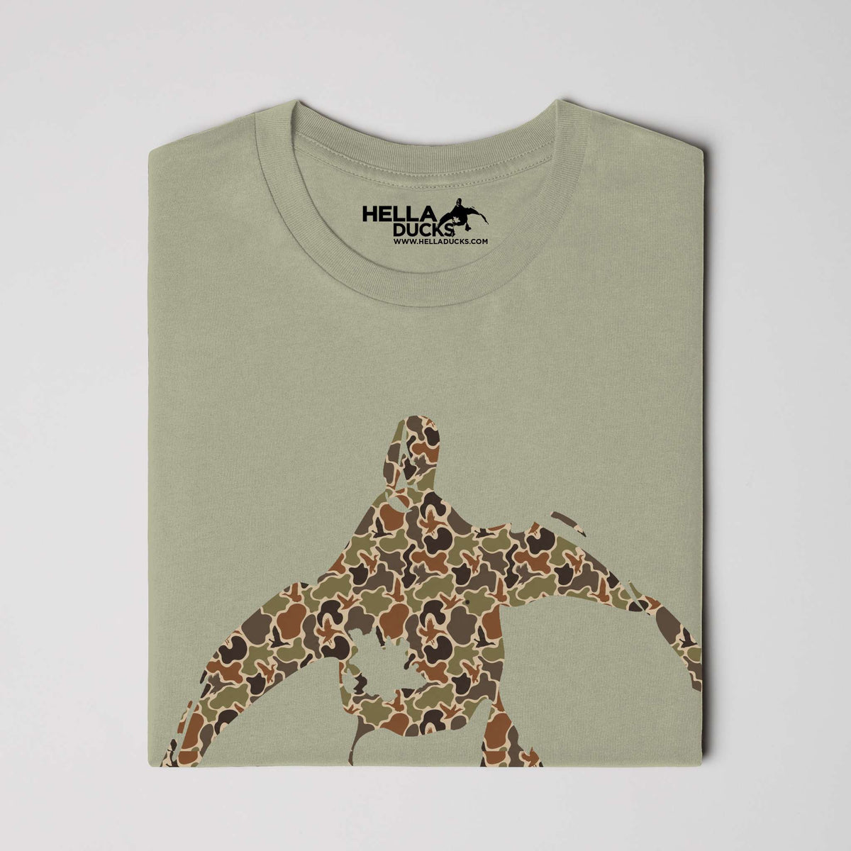 Perfect Cotton Lifestyle Tshirt Camo Duck 2026