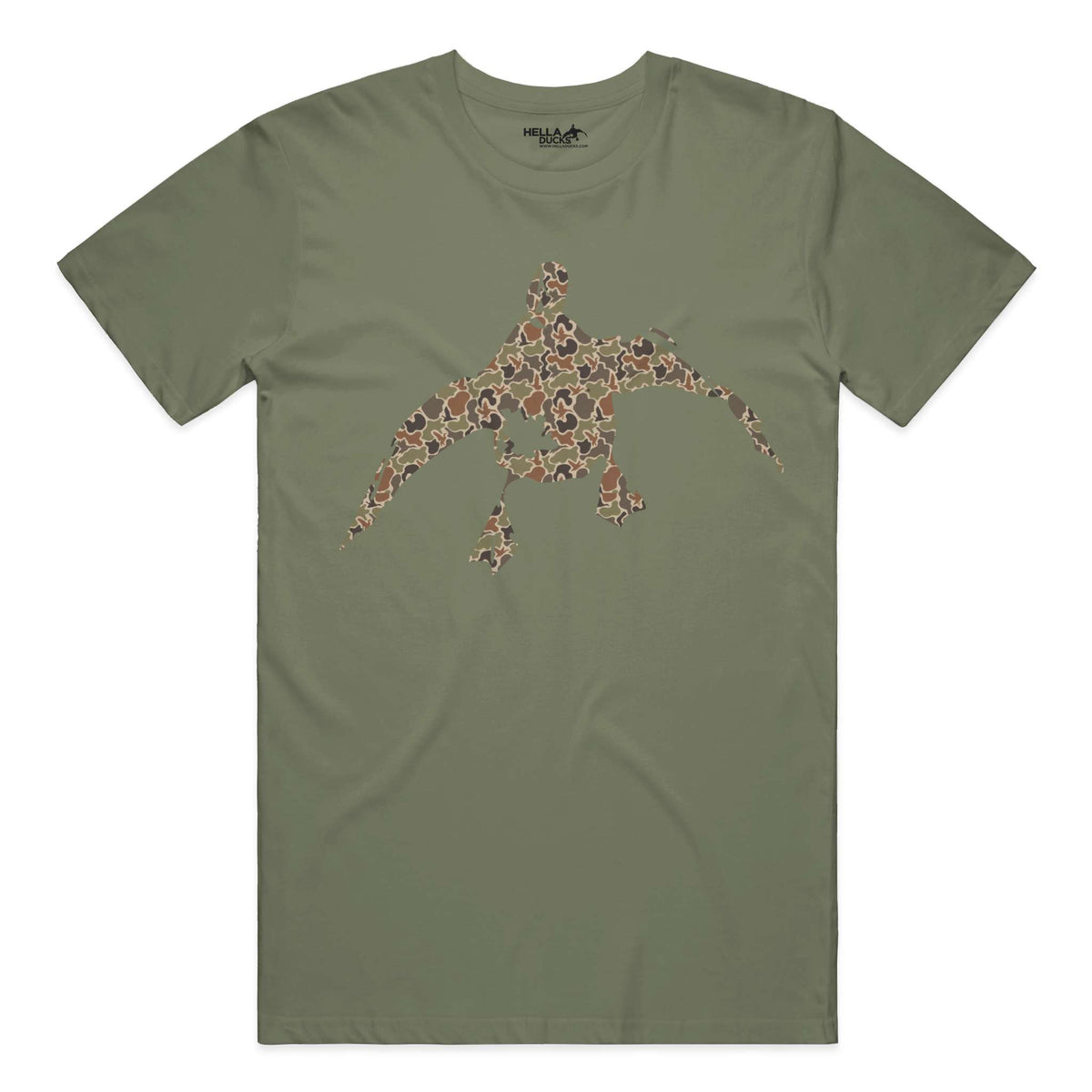 Perfect Cotton Lifestyle Tshirt Camo Duck 2026