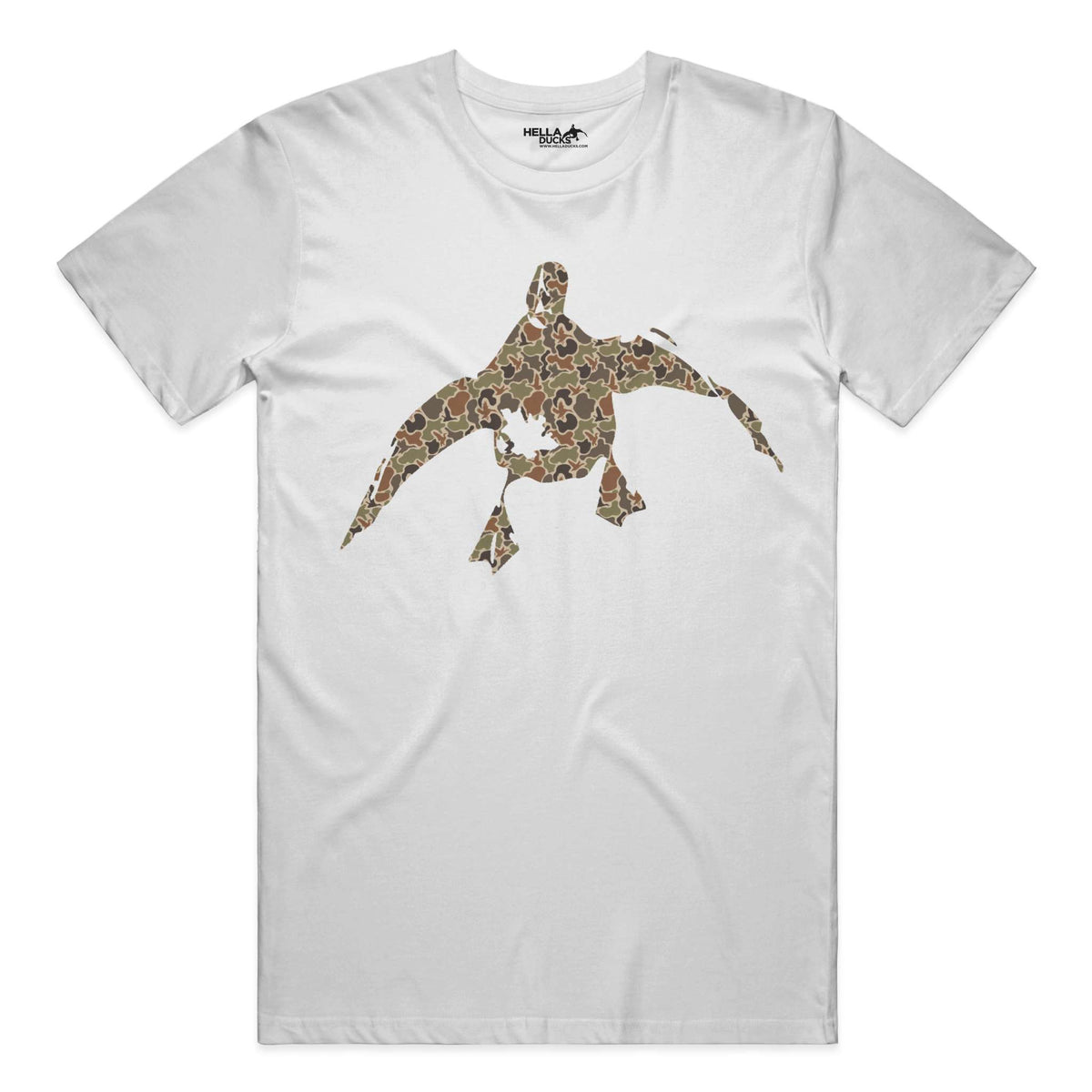 Perfect Cotton Lifestyle Tshirt Camo Duck 2026