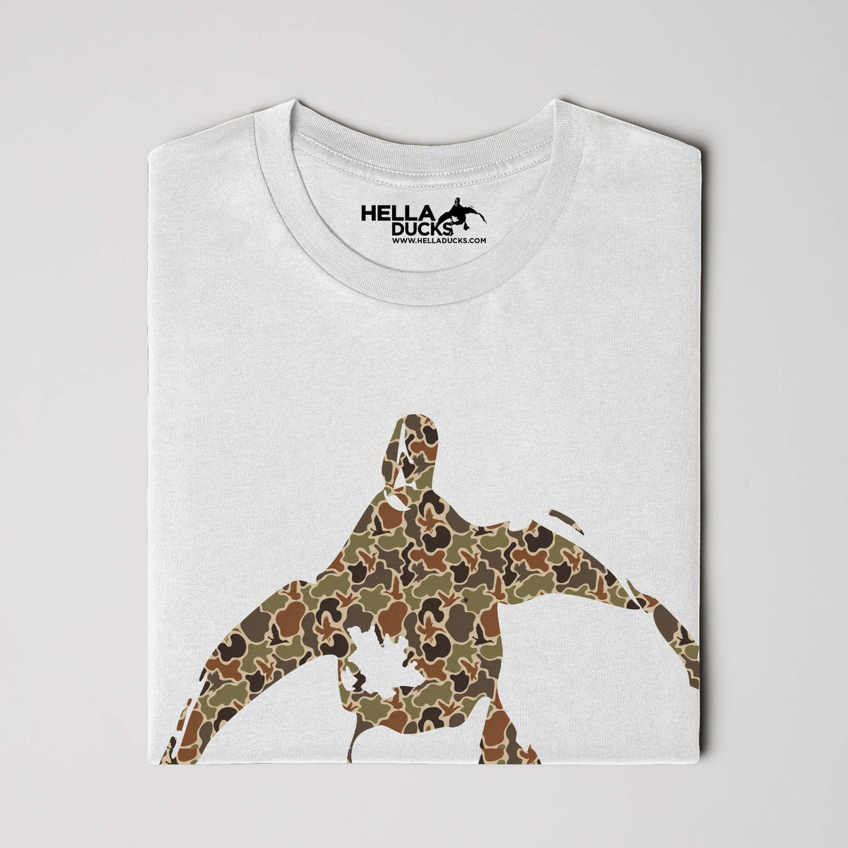 Perfect Cotton Lifestyle Tshirt Camo Duck 2026