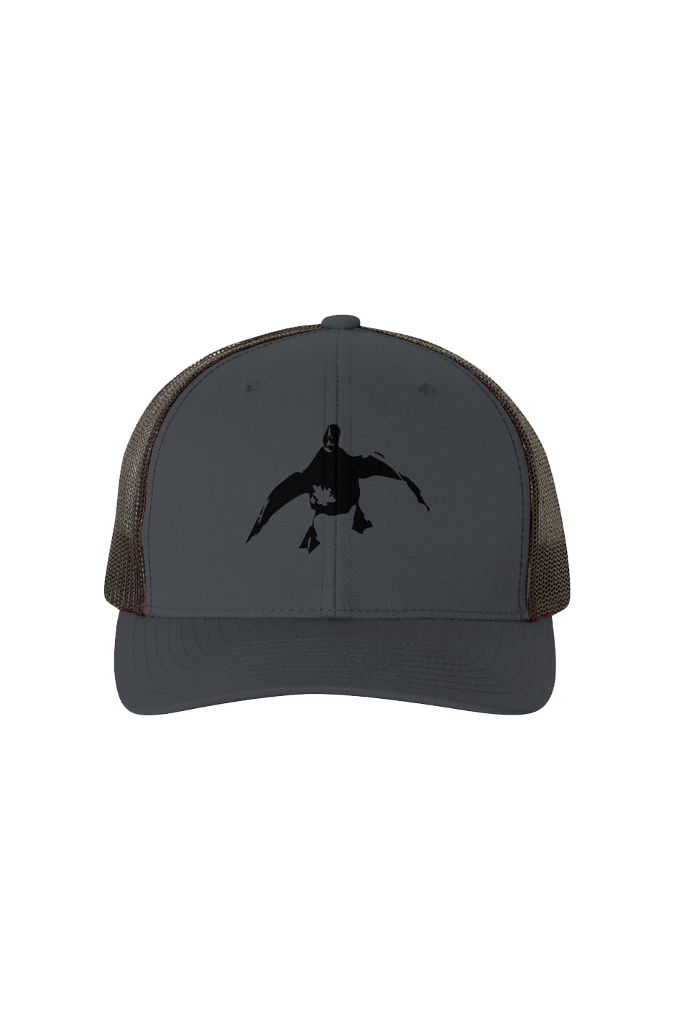 Black Mesh Retro Hella Ducks Trucker Cap
