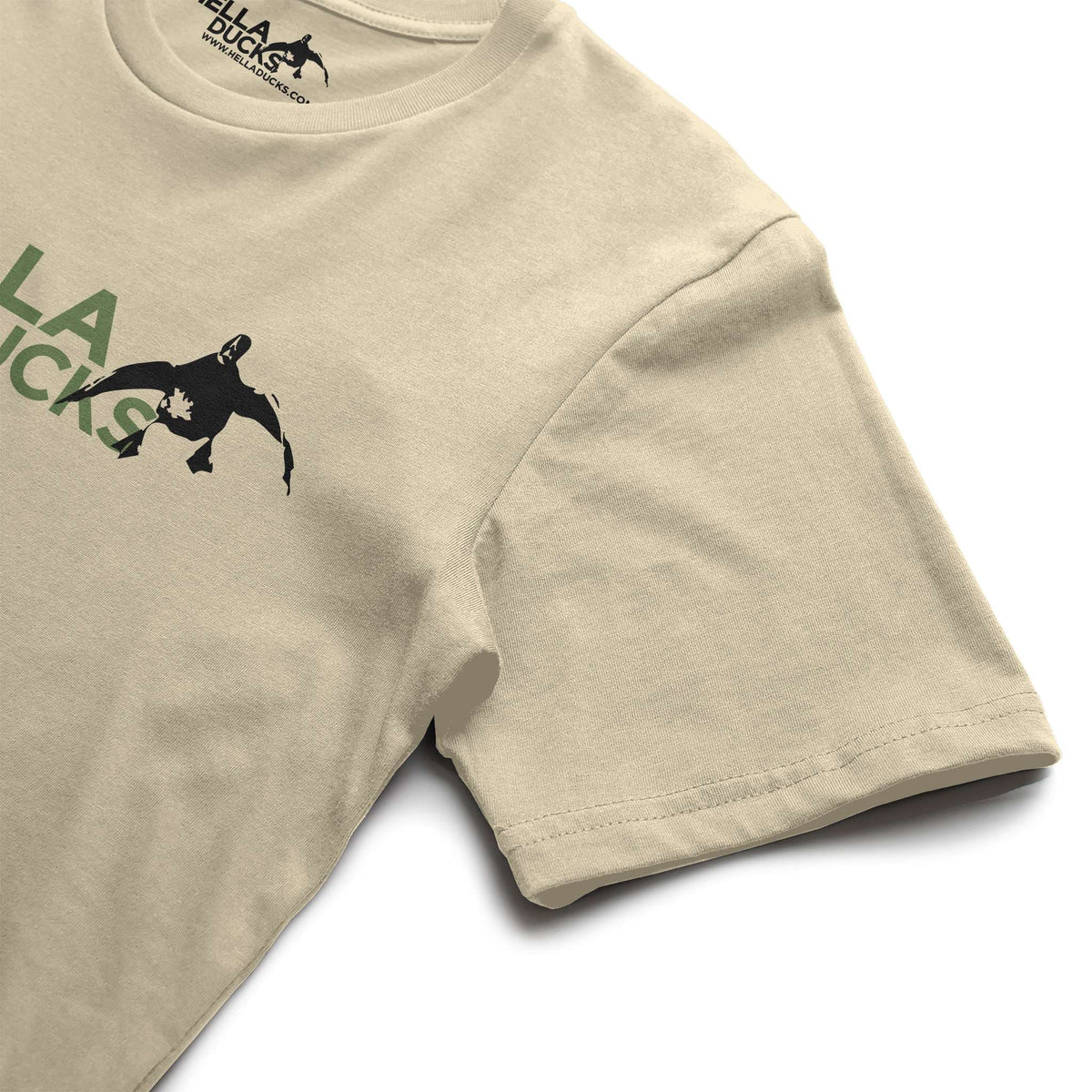 Men 39 s Basic Hella Ducks Logo Tshirt