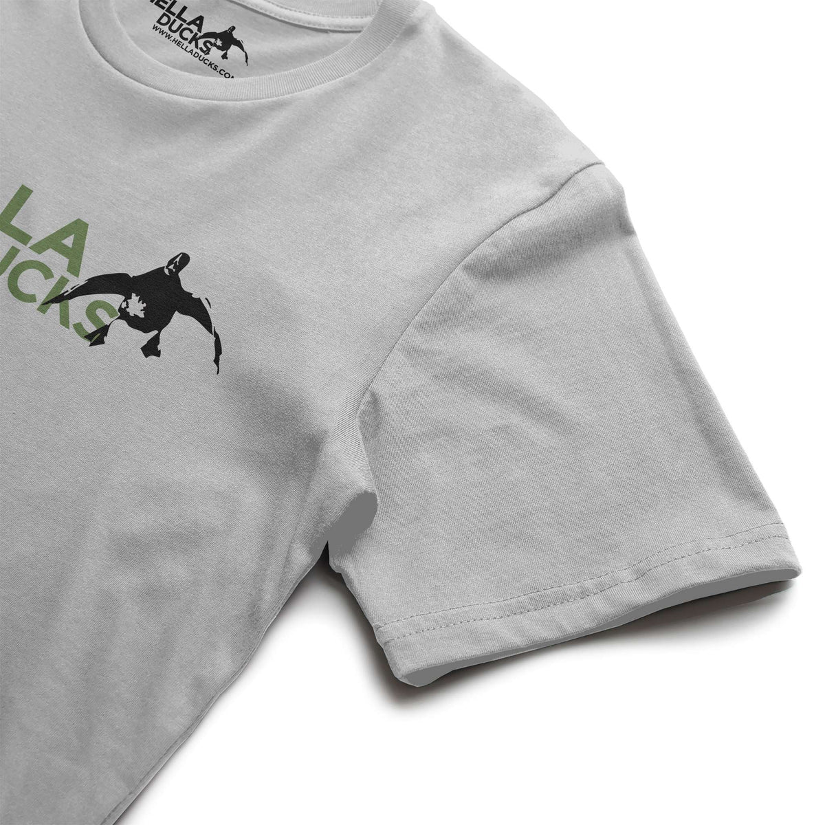 Men 39 s Basic Hella Ducks Logo Tshirt