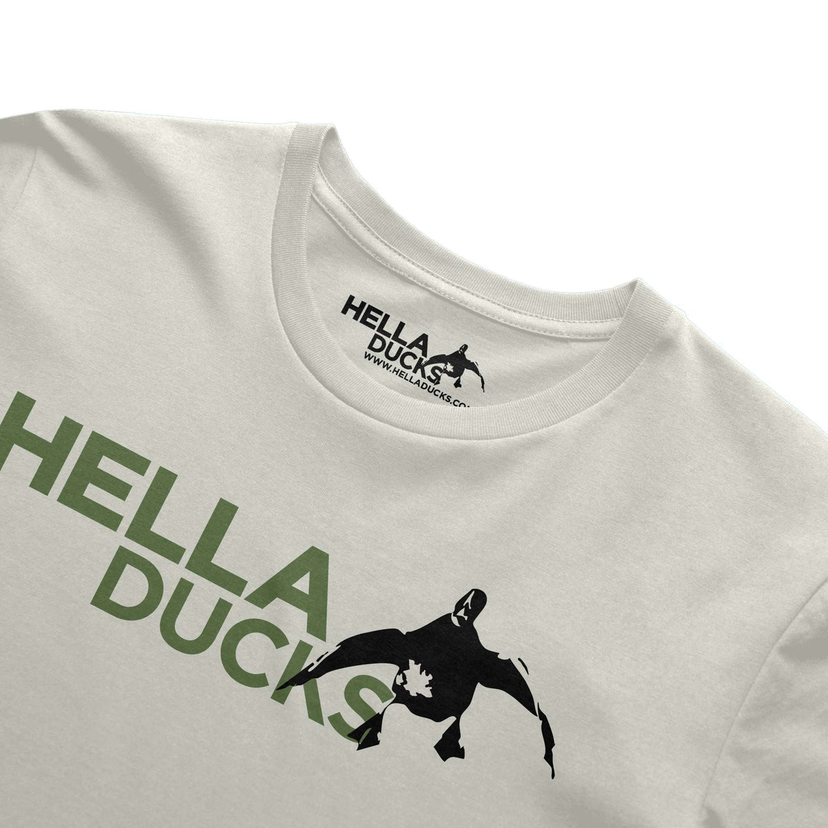 Men 39 s Basic Hella Ducks Logo Tshirt