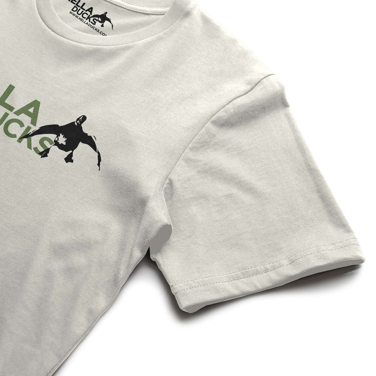 Men 39 s Basic Hella Ducks Logo Tshirt
