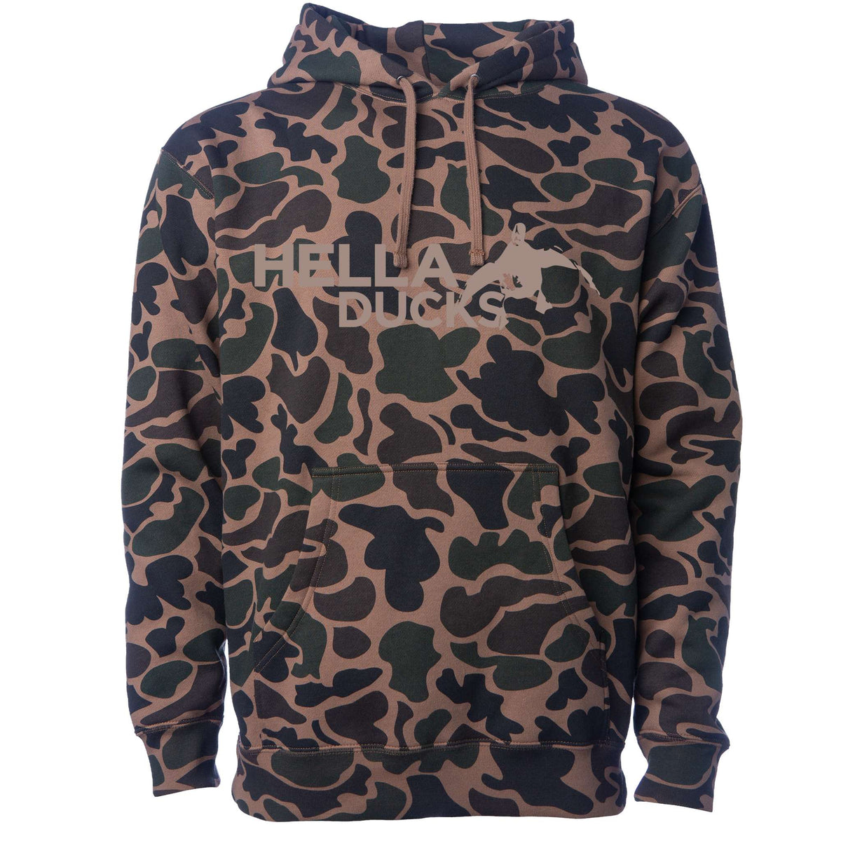 Duck Camo Heavyweight Pull Over Hoodie 2