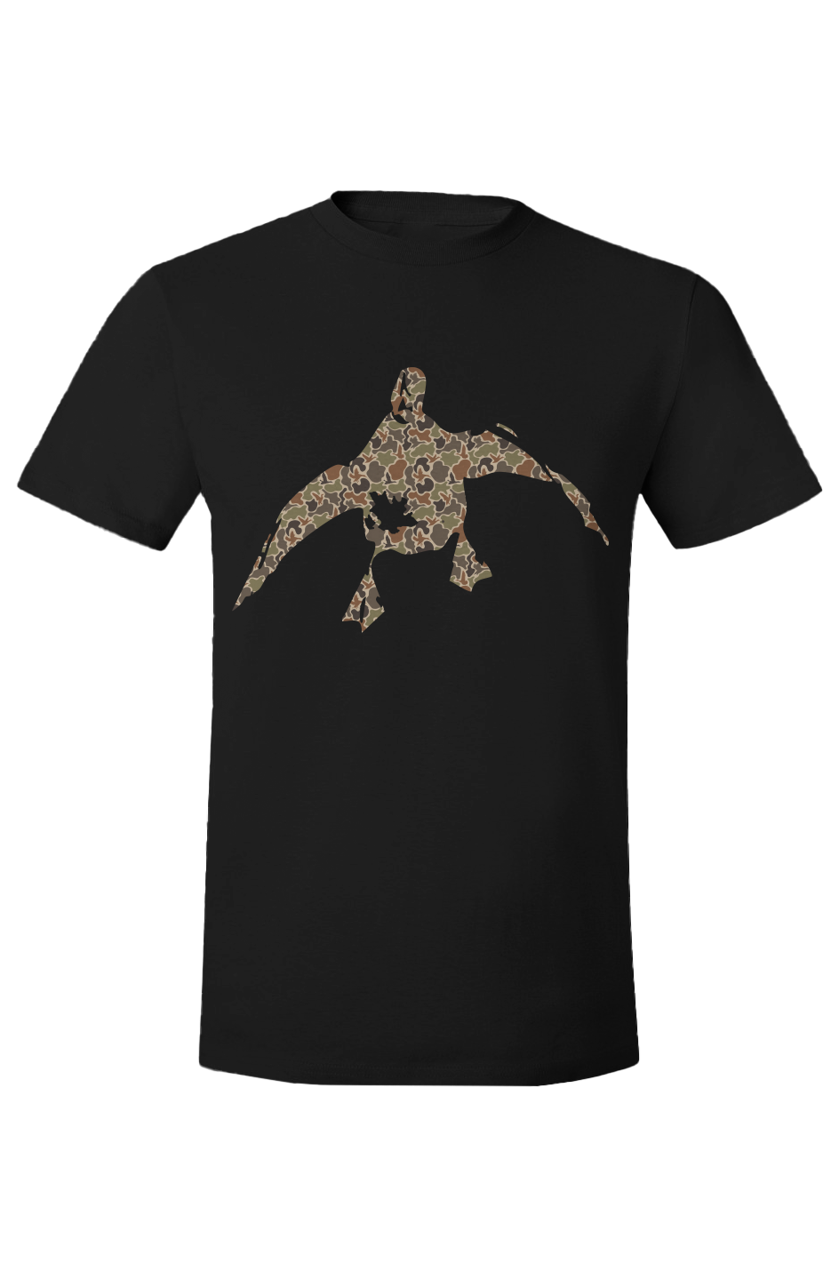Mens Perfect Cotton Hella Ducks T Shirt