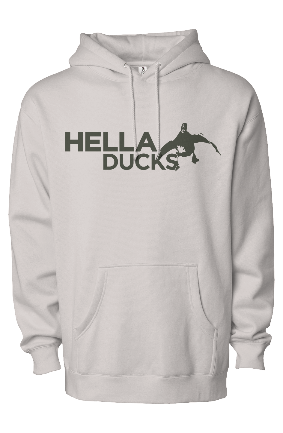 Men's Heavyweight Pullover Hella Duck Hoodie