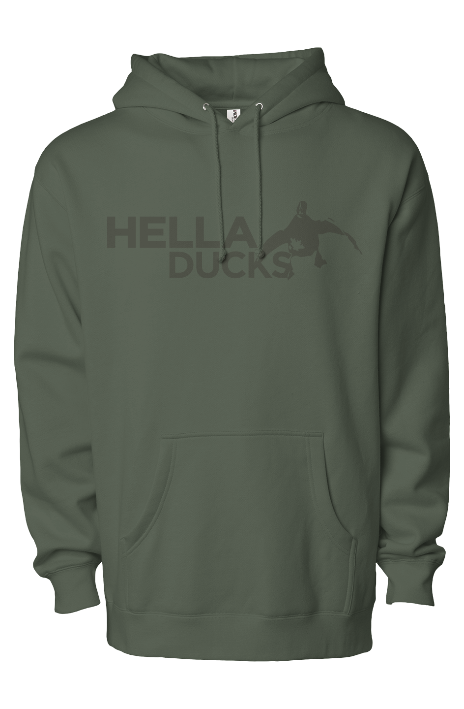 Men's Heavyweight Pullover Hella Duck Hoodie