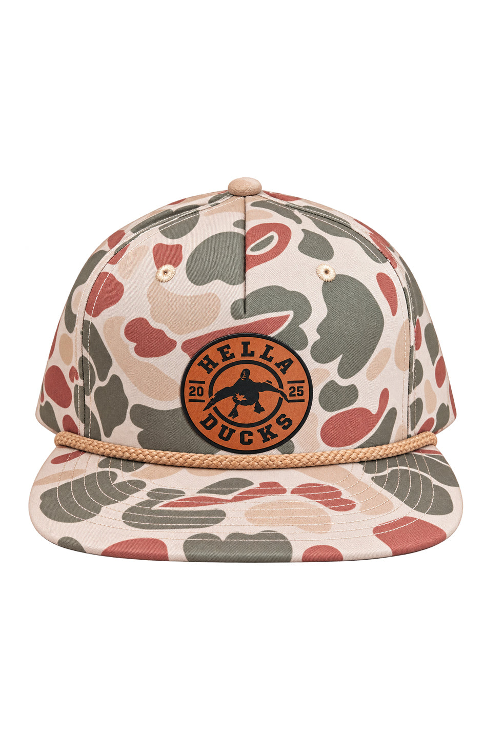 Hella Ducks Camo Rope Hat – Est. 2025 Edition